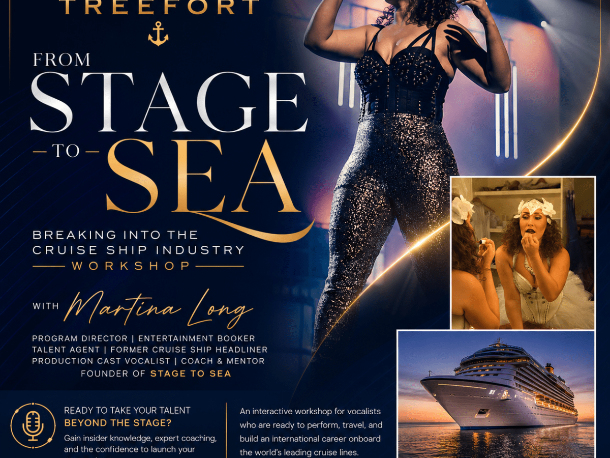 From Stage to Sea:  Breaking Into the Cruise Ship Industry at Tree&nbsp;Fort